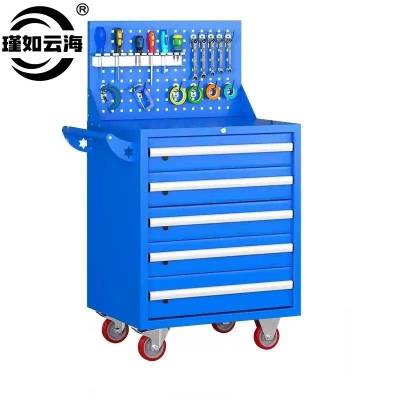 瑾如云海 工具柜 五抽工具车 650*500*1240mm(带顶板) 台