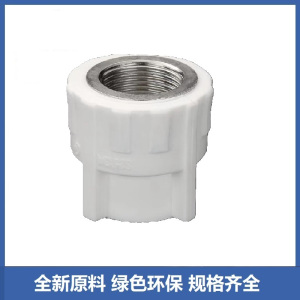 盛京联硕 PPR内螺纹直通PPR32×1寸 个