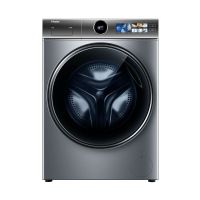 海尔(Haier)XQG100-BD14386TLU1 滚筒洗衣机 炫彩触屏精华洗 直驱变频10公斤容量