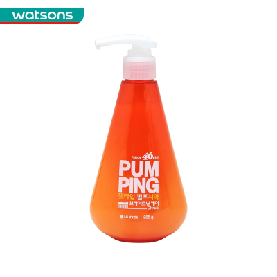 屈臣氏-LG倍瑞傲派缤牙膏(沁橙亮妍)285克竹盐