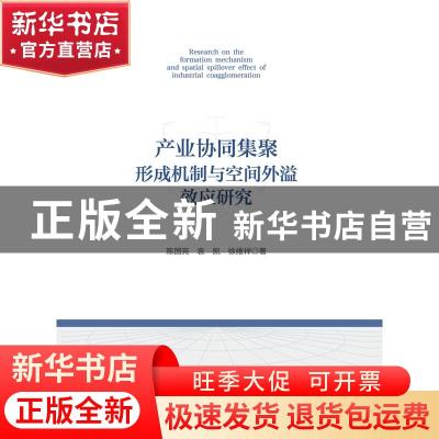 正版 产业协同集聚形成机制与空间外溢效应研究 陈国亮 浙江大学