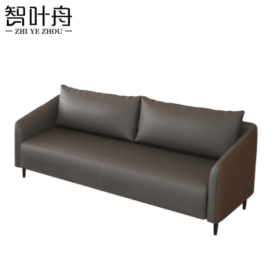 智叶舟办公沙发双人位128*70*79cm张