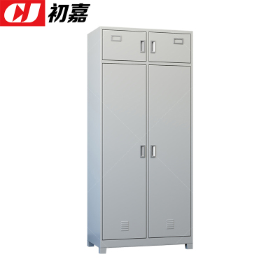 初嘉(CJ)ZSYJ-2 内务柜铁皮更衣柜储物柜宿舍衣帽物品柜