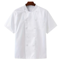 华敏 炊事工作服 短袖 件