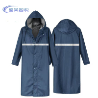 酷美智悦 长雨衣尺码可定制蓝色 KM-XS401 件