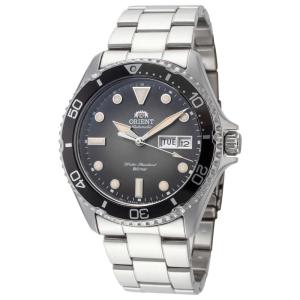 Orient 东方男士自动机械腕表米防水黑盘不锈钢手表时尚休闲 图片色