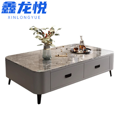 鑫龙悦岩板茶几1.2米张
