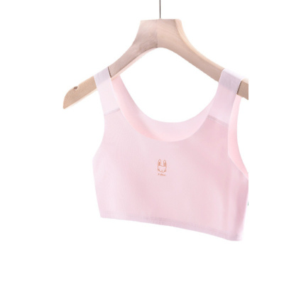 少女内衣女初中生高中生发育期运动纯棉小背心式薄款15岁学生文胸
