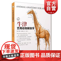 正版 牛津艺用动物解剖学 中英对照版500幅常见动物解剖结构示意图动物骨骼与肌肉运动结构教学工具书籍 上海人民美术
