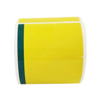 聚墨(JUM) JCA50-80-YL 50mm*80mm 标签胶贴(计价单位:卷)黄色