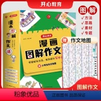 [漫画图解]小学生作文[全套9本] 小学通用 [正版]作文漫画图解作文法小学生满分作文想象作文应用文读后感好词好句好段获