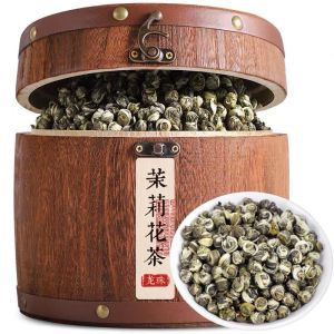 福岗茉莉花茶飘雪2025新茶浓香型茉莉龙珠花茶绣球茶叶礼盒装500g