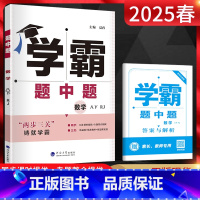 数学 八年级下 [正版]2025春 学霸题中题八年级下册数学 人教版RJ 8年级数学下同步课时作业专题提优训练 初二数学