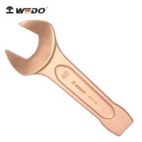 维度(WEDO)BE141-22 防爆敲击呆扳手 铍青铜 22mm 单头开口敲击扳手 无火花工具 (定制)