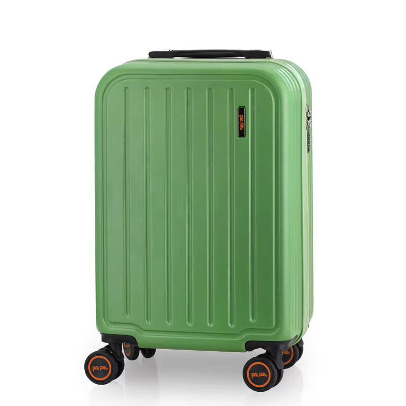 FOLLI FOLLIE 时尚轻便竖条纹拉杆箱20英寸绿色FF-Y101A