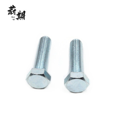 蔚期 GB5783蓝白锌全螺纹六角头螺栓 M16*60 个