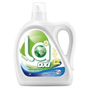 威露士La有氧洗衣液柠檬3L 除菌率99% 除螨99.9% 持久留香家用实惠