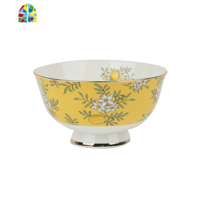 安娜16点餐具碗碟套装家用欧式陶瓷米饭碗盘子美式ins网红 FENGHOU 鱼盘