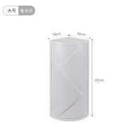 家柏饰(CORATED)卫生间置物架壁挂免钉免打孔吸壁式浴室洗手间洗漱台收纳三角墙角 [象牙白]大号