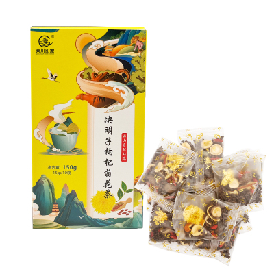 秦川印象决明子枸杞菊花茶150g/盒