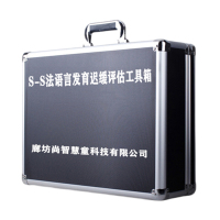 S-S法语言发育迟缓检查工具箱儿童心理解压玩具