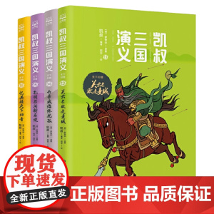 凯叔三国演义.天下归晋 套装共4册 湖南少年儿童出版社 经典名著敲门砖 增长知识学典故 收获满满作文素材 三国里的博物学