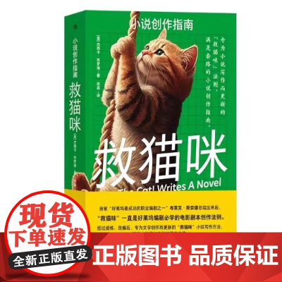 救猫咪 小说创作指南 杰西卡布罗迪著 写作方法 详细解析10种经典故事类型 文学写作教程编剧参考书籍