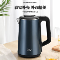 LOTOR电热水壶SH37电水壶热水壶家用小型保温快速烧水壶不锈钢双层防烫1.5L速热大容量电热水壶
