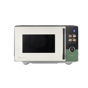 美的(Midea)微烤炸一体机家用变频微波炉烤箱空气炸平板23L900W不锈钢内胆石墨烯烤管(C3F6)
