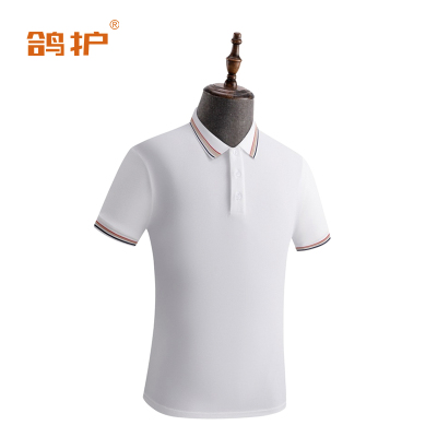 鸽护 短袖POLO定制 2308k-白色 件
