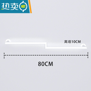 敬平服装店展示架上墙壁正挂式女装店挂衣架金色货架童装衣服悬挂架子