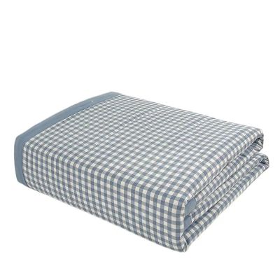 知布家全棉色织新疆棉花被150*200cm 条