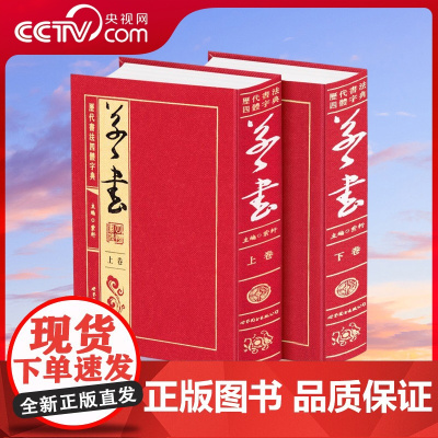 [央视网]历代书法四体字典 草书 隶书 豪华精装 实用书法工具书 名家书法手迹艺术工具书临摹范本 毛笔书法字帖 3D