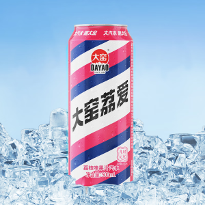 大窑荔爱0脂肪果味碳酸饮料整箱汽水500ml* 20罐