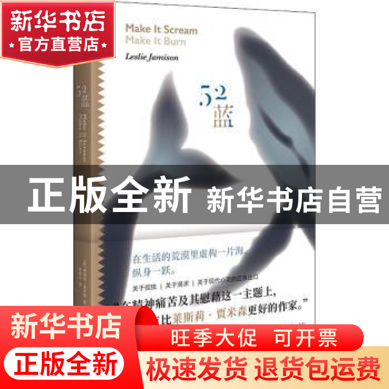 正版 52蓝 [美] 莱斯莉·贾米森 著 高语冰 译 广西师范大学出版社