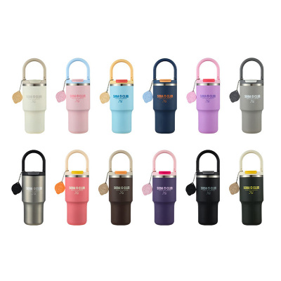 百事保温杯720ml便携提手耐腐蚀BS-L-720-017(颜色随机)