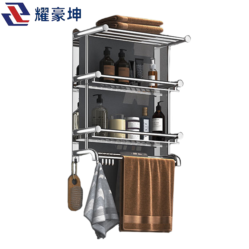 耀豪坤 304三层60Cm毛巾架PKJ-7/个