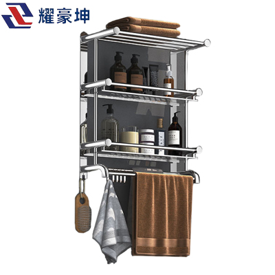 耀豪坤 304三层60Cm毛巾架PKJ-7/个