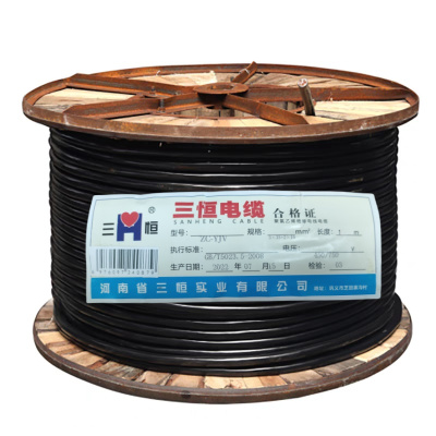 三恒 五芯铜芯电缆ZC-YJV 3×35+2×16mm² 米