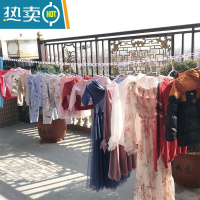 敬平加粗晾衣绳室外晒衣绳拉紧扣凉衣服器户外防滑挂晒被子的绳子 灰色5米定制款1条装(拍2送1条