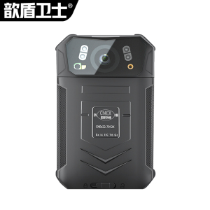 歆盾卫士DSJ-X1 4G实时定位高清回传现场记录仪 黑色 128G