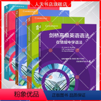 [全套]剑桥英语语法1-4 [正版]扫码音频 剑桥初级英语语法在情境中学语法1 剑桥中级中高级高级语法1234 英语语法