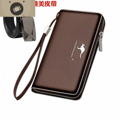 男士钱包长款手包男手拿包男包商务包手抓包艾狄伊娃