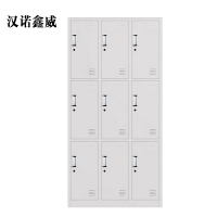 汉诺鑫威更衣柜钢制员工宿舍储存物柜浴室多门换衣柜子铁皮学校宿舍存鞋柜