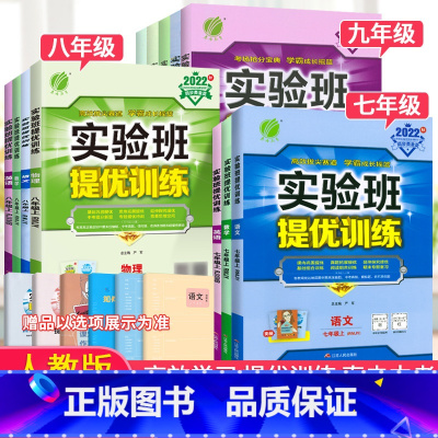 [人教版]语数英物4本 八年级下 [正版]2023春雨实验班提优训练七八九上册下册语文数学英语物理化学政治历史人教版全套