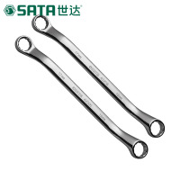 世达(SATA)全抛光双梅花扳手 双头梅花扳手 17x19mm 42206 1把(2把起订)