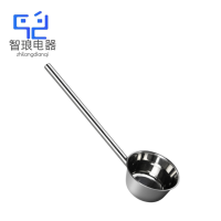 万允 不锈钢长柄水瓢大汤勺 18cm/个(18cm)