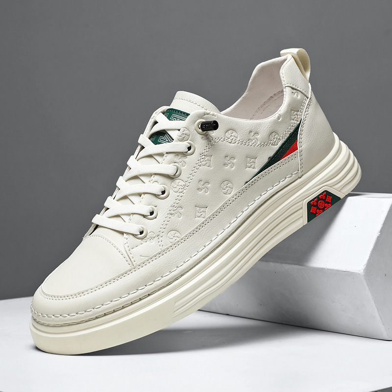 新款20265秋季板鞋工作鞋韩版休闲小白鞋子男百搭舒适学生板鞋