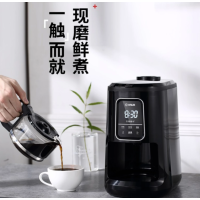 东菱(Donlim)全自动小型家用咖啡机现磨美式小型滴漏式智能一体机办公室意式咖啡 DL-KF1061