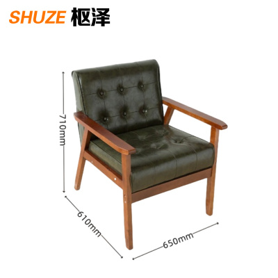 枢泽 皮质沙发 单人位 张